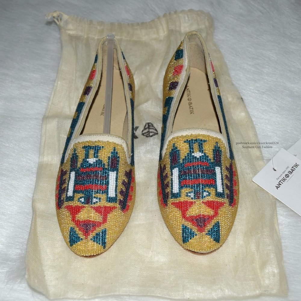 ANTHROPOLOGIE Embellished Shoes Intricate Slippers  poshmark.com/closet/kreed324 - Picture 10 of 11